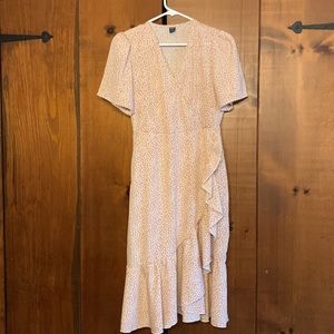 Shein Dress Ruffle Wrap Dress